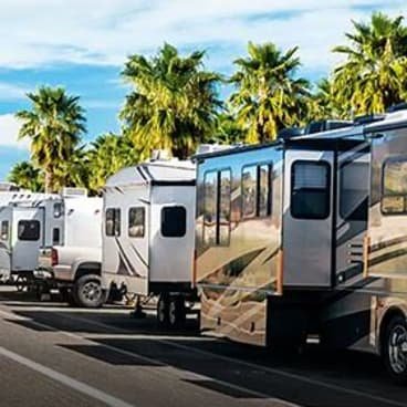 Club members camping